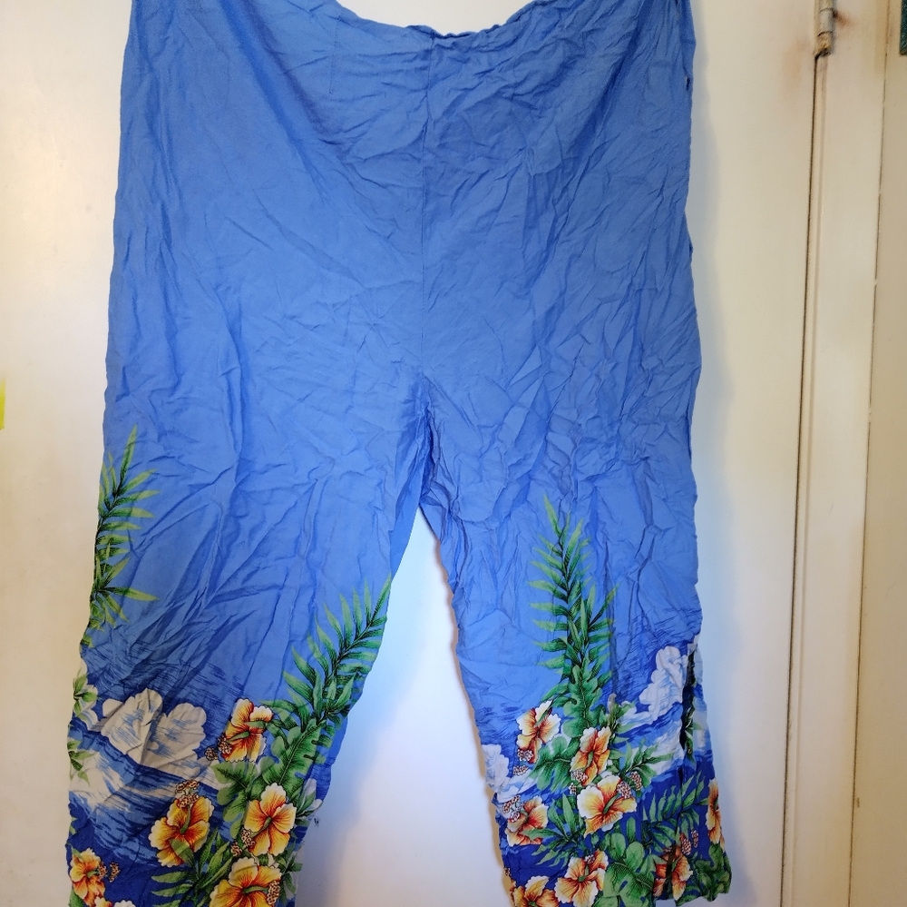 Tie-Waist Beach Cover-up Pants